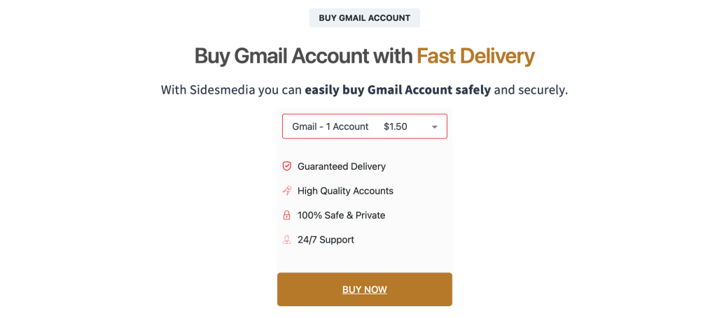 BUY OLD GMAIL ACCOUNTS